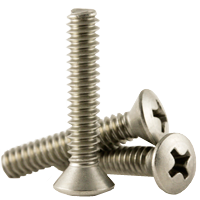 772 MACHINE SCREW, PHILLIPS OVAL HEAD STAINLESS STEEL 18-8